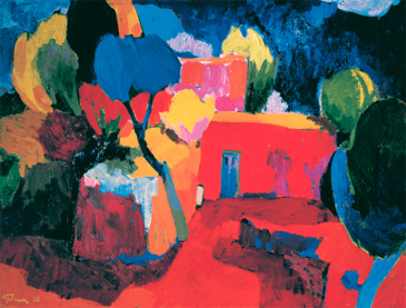 "Ջաջուռ", 1960թ․, կտավ, յուղաներկ, 75x100 սմ